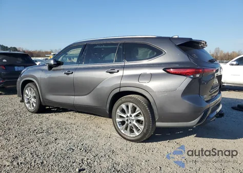 2021 Toyota Highlander Hybrid Limited из США, поврежденный, VIN 5TDYARAH7MS011685